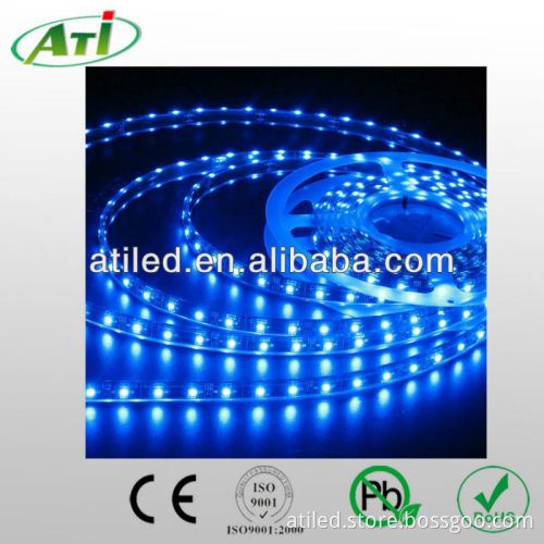SMD 5050 blue led strip waterproof IP66, flexible led strip christmas light